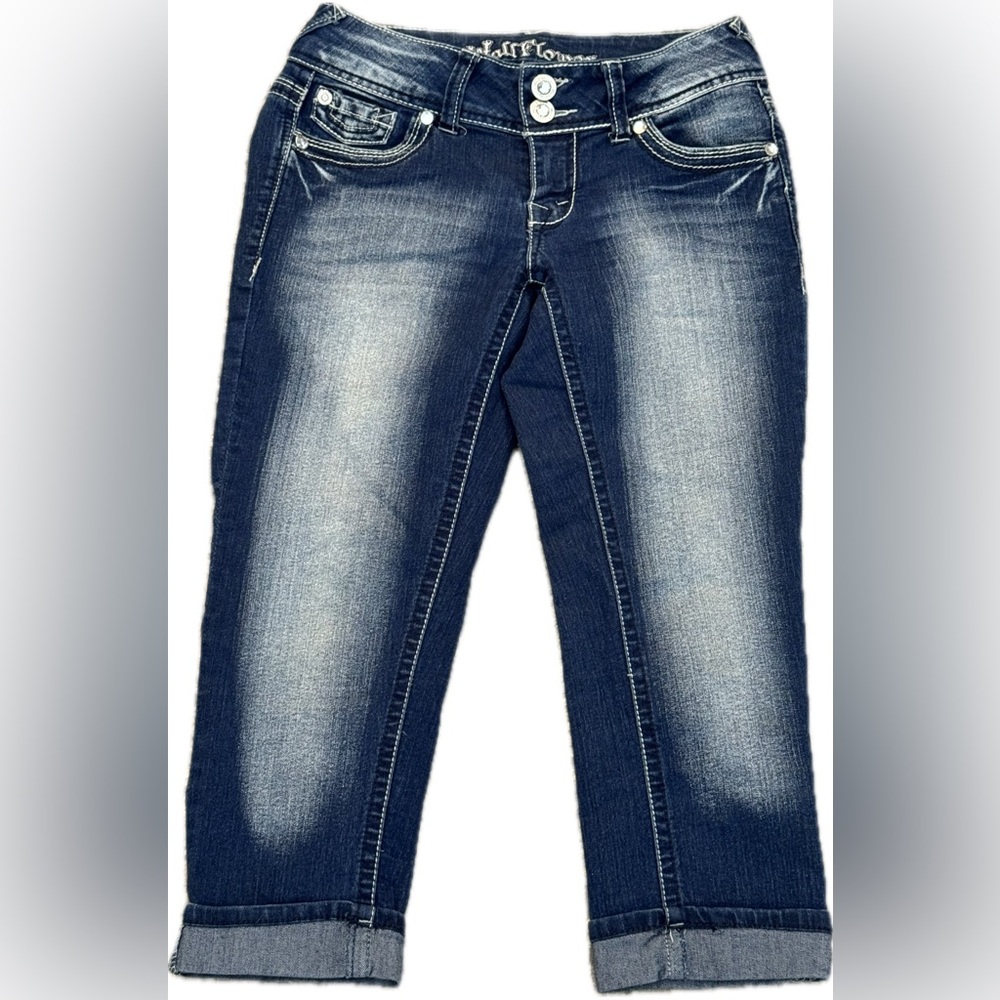 Wallflower Dark Blue Skinny Jeans